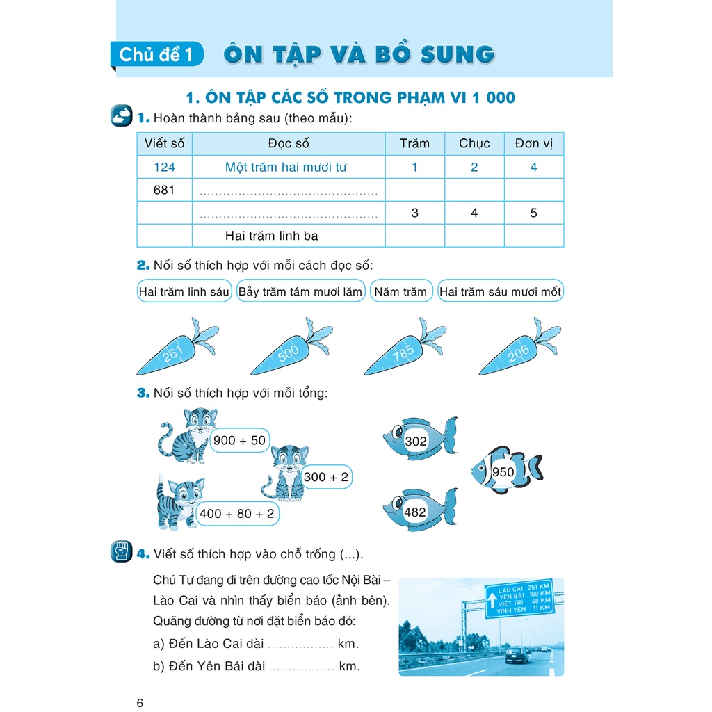 Sách Combo 2 cuốn - Vở thực hành Toán 3 Bình Minh - Tập 1 + Tập 2