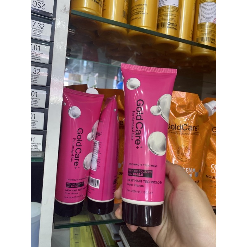 kem -dầu xả  Gold Care nhập khẩu Pháp 250ml