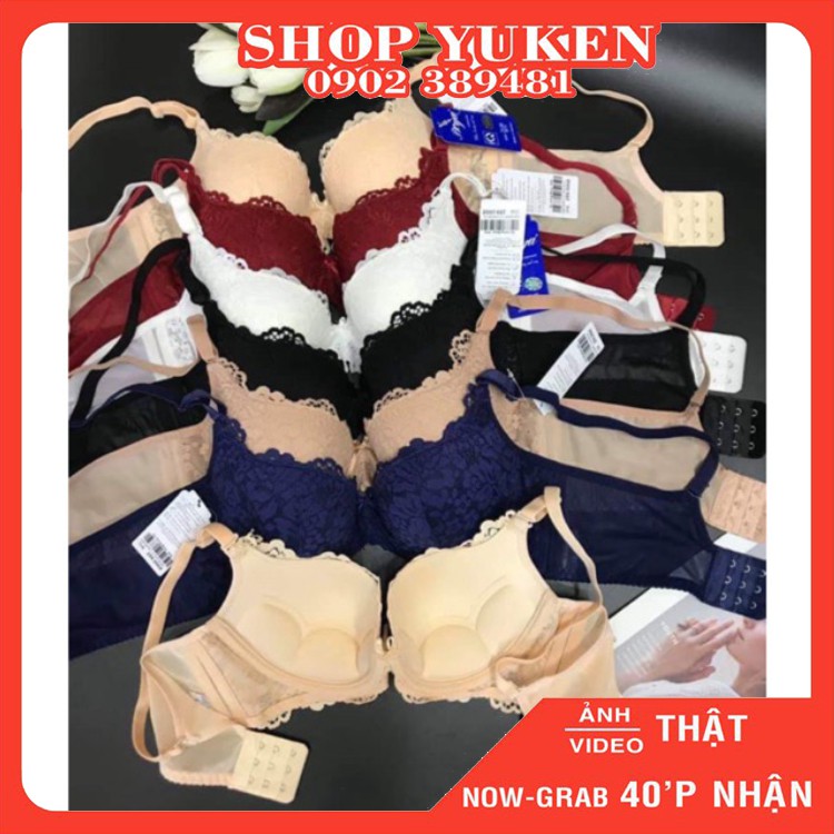 ♥️ Áo Lót Nữ ♥️ A003 Áo ngực ren mỏng có gọng 3 móc cài Boya Hàng Việt Nam Chất Lượng Cao  bđ33