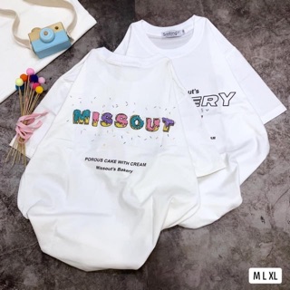 [ẢNH THẬT - KÈM CLIP ] Áo thun missout nhiều màu
