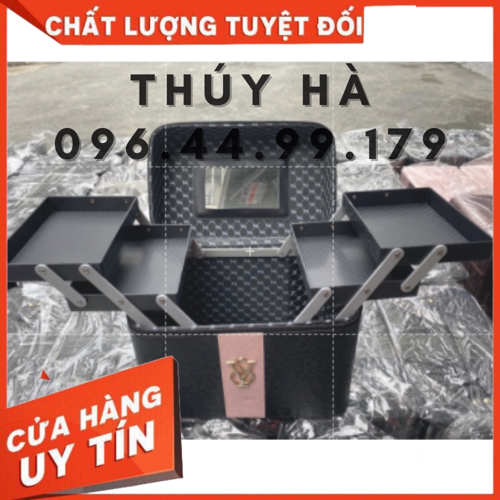 Cốp đựng đồ trang điểm, nối mi, nail, phun săm_dụng cụ mi_keo nối mi_uốn mi_mi khay_mi fan_THÚY HÀ