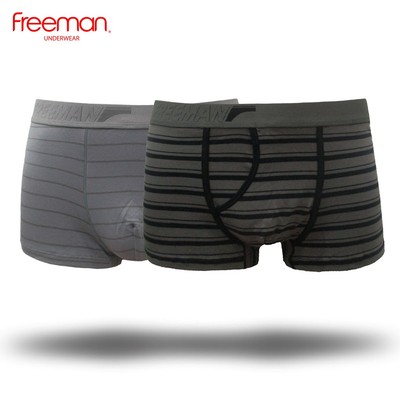 Quần lót boxer nam Freeman, chất liệu cotton cao cấp [Combo 2] 807AC - Giao combo kiểu dáng ngẫu nhiên