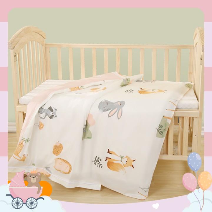 Bộ quây cũi hoàng gia 4 mặt có đệm và gối đi kèm ,có nhiều màu lựa chọn Oeoe_store