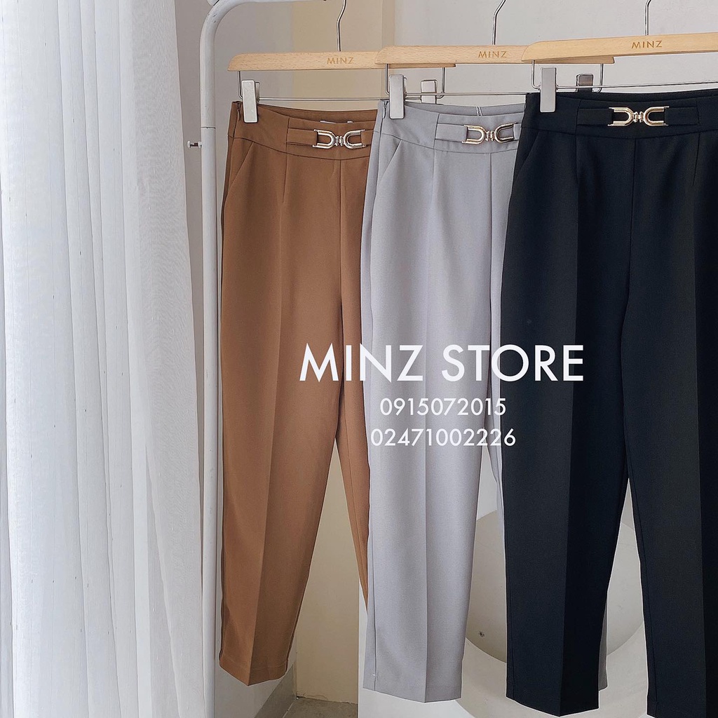 Quần baggy đai sắt