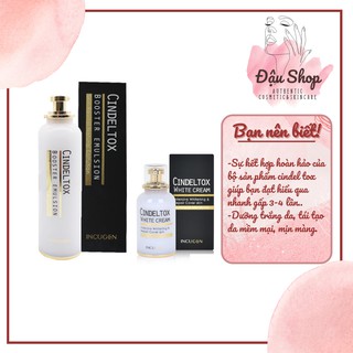 Set trắng da Cindel tox