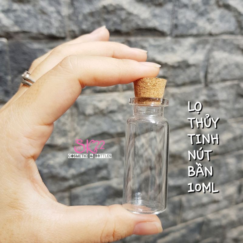 ❌Set 3 LỌ THỦY TINH NÚT BẦN 10ML/20ML❌