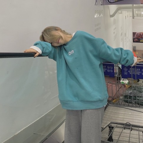 Áo Sweater Tay Dài In Chữ Tiếng Anh Kiểu Hàn Quốc Xinh Xắn Cho Nữ