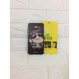 Ốp lưng thời trang in hình cực chất cho Samsung C9/C9Pro Tặng kính cường lực