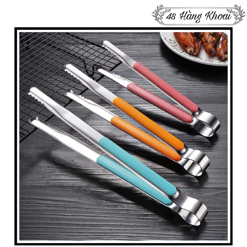 Kẹp gắp thức ăn inox 🚫  🔆 Kẹp gắp thức ăn giá rẻ