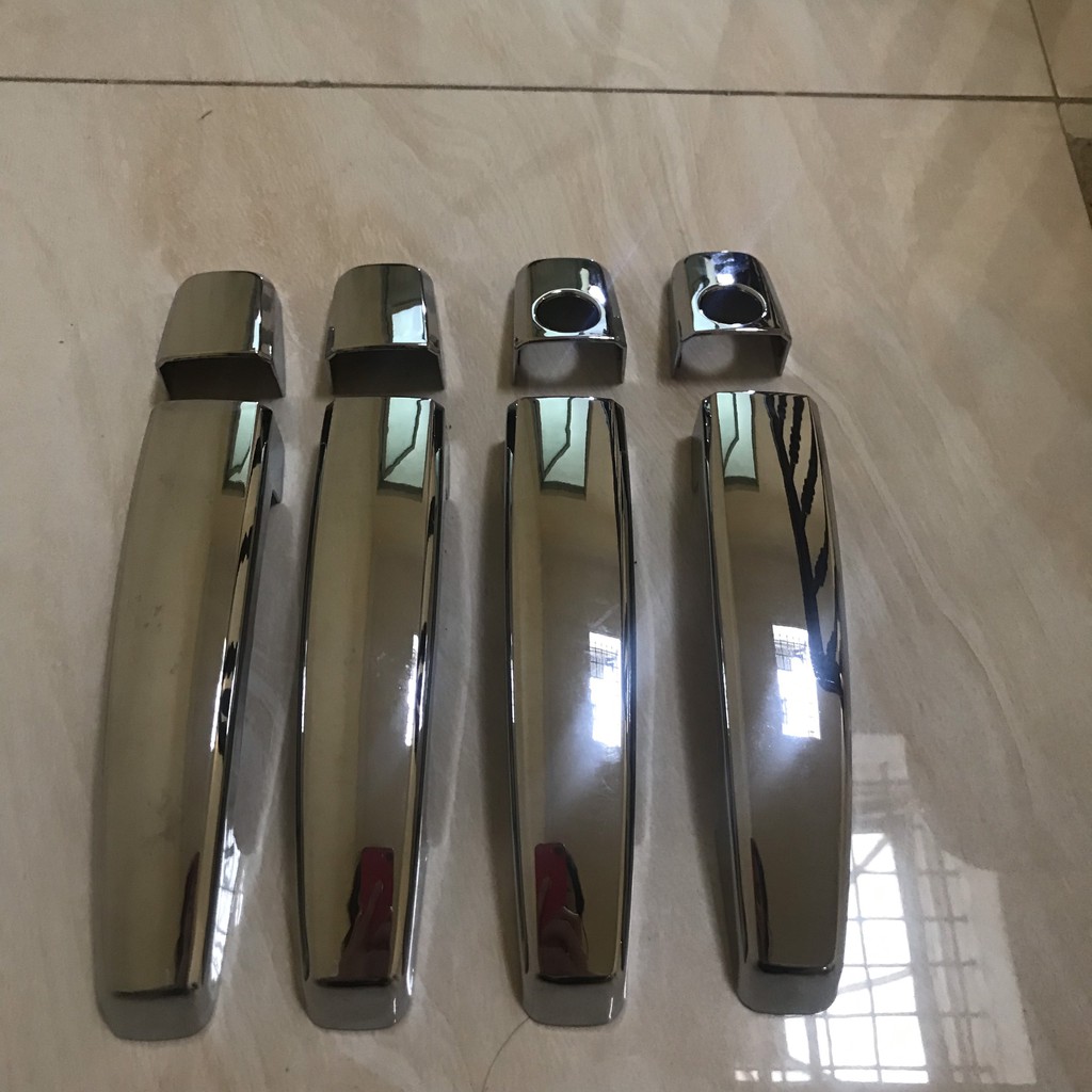 Bộ 4 ốp tay cửa mạ Crom sáng bóng xe Gentra phù hợp cho các đời xe