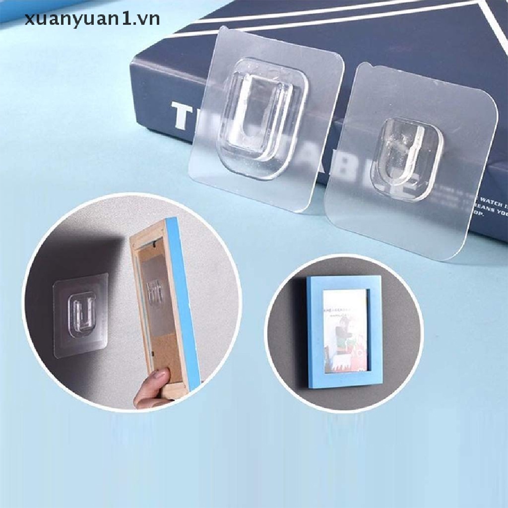 Set 10 Cặp Móc Treo Đồ Dán Tường Tiện Lợi