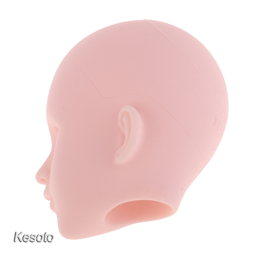 [KESOTO] 1/4 Female Bjd Doll Head Sculpt Ball-Jointed Doll Body Parts Head Sculpture