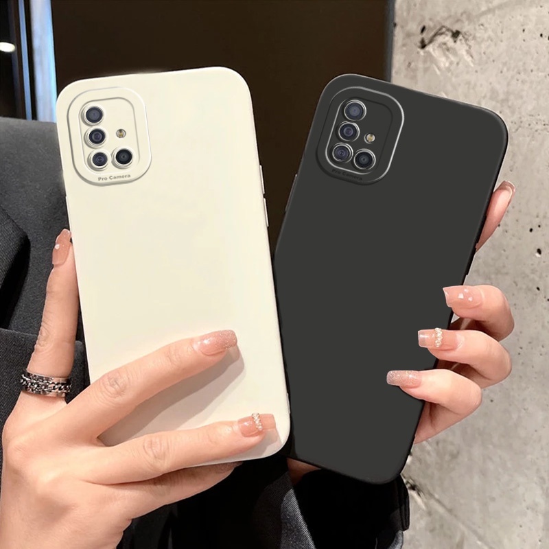 Ốp lưng Samsung Galaxy A71 A75 A31 A13 5G A11 4G Ốp lưng Angel Eye Liquid Silicone Full Chống rơi Vỏ