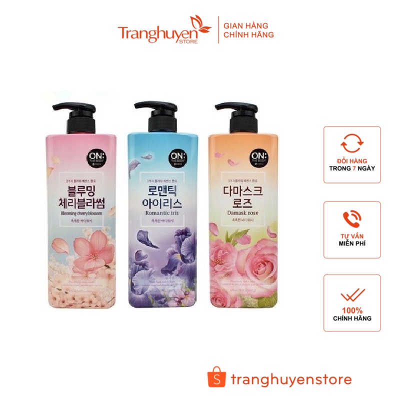 Sữa tắm On The Body Damask 900g