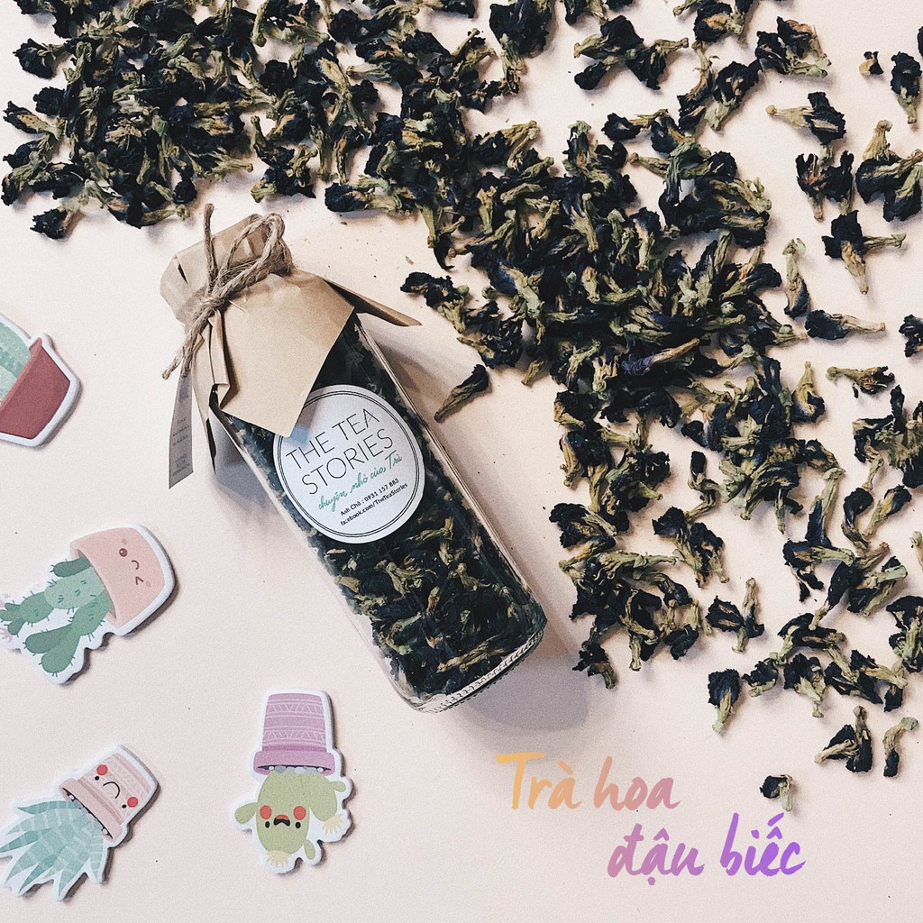 Trà hoa Đậu biếc Thái Lan chống oxy hoá, tốt cho thị lực - The Tea Stories