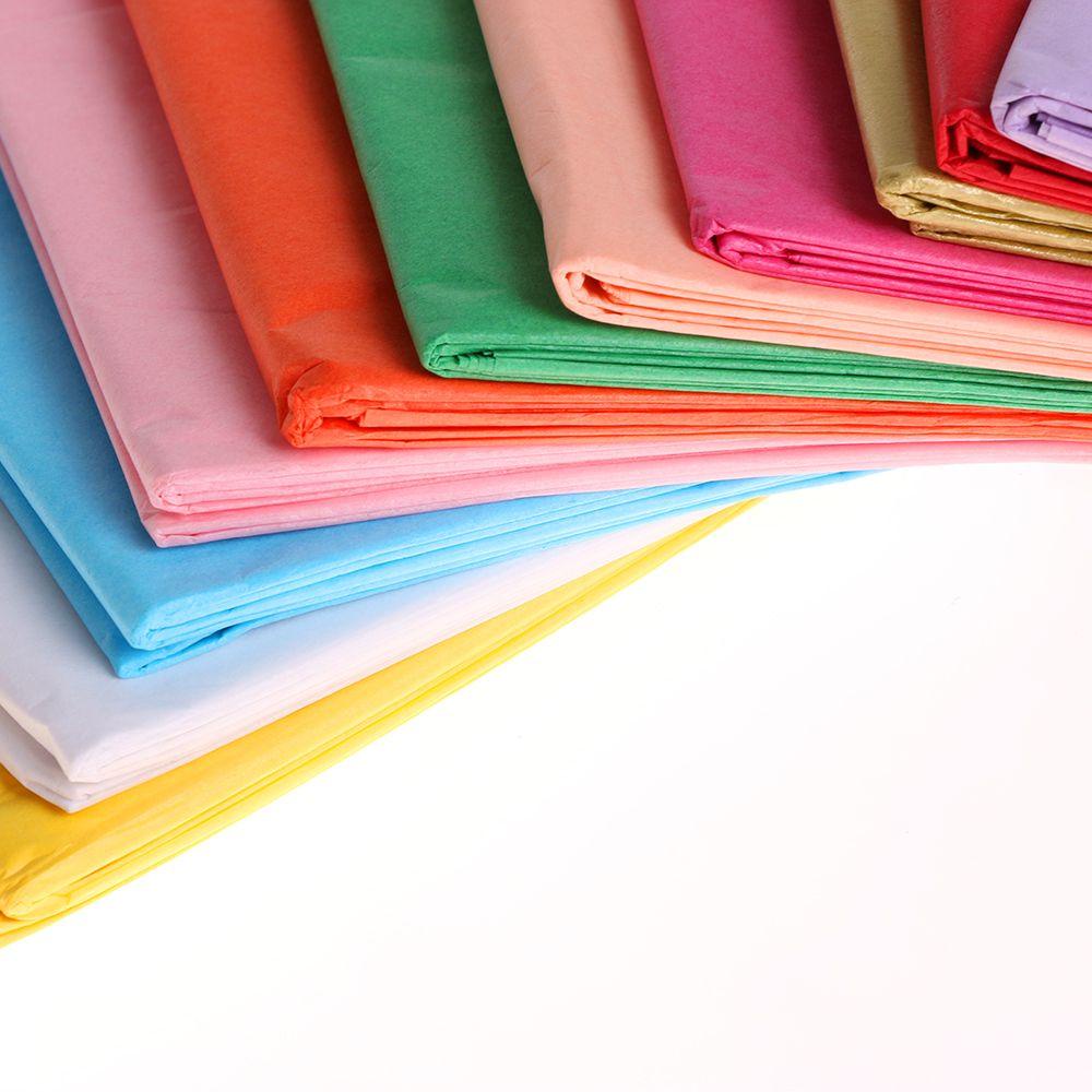 Túi 10 tờ giấy dùng để trang trí origami/ gói quà tặng/ làm bông hoa DIY nhiều màu sắc