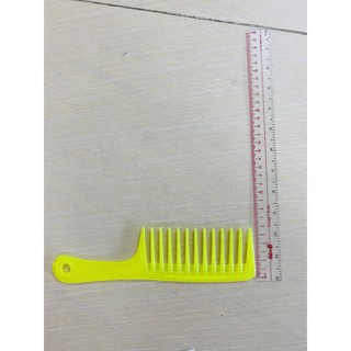 LƯỢC NHỰA RĂNG THƯA MÀU TRƠN CAO CẤP, lược chải tóc loại lớn, lượt tạo kiểu mẫu tóc chuyên nghiệp, lược gia đình
