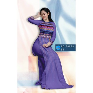 Vải áo dài in 3D đẹp - độc - lạ - hợp xu hướng - đủ màu MS337