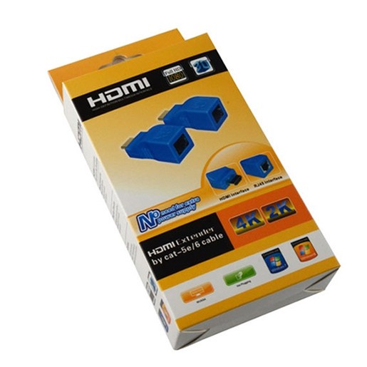 Bộ chuyển đổi HDMI to Lan 30M bộ kéo dài hdmi qua mạng Lan chất lượng cao LILOPC