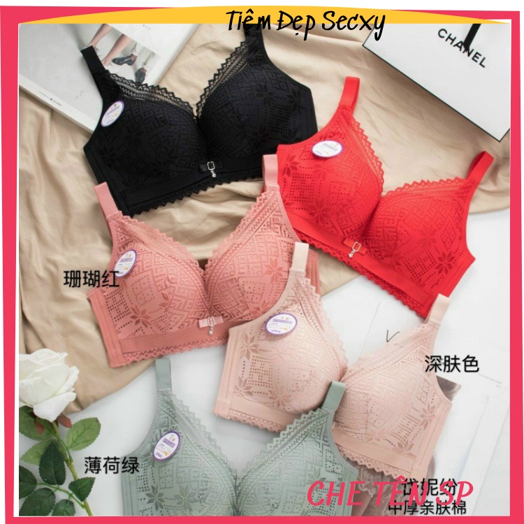 Aó lót ren cao cấp bản to mút đệm hơi bông nhẹ như không (tiệm đẹp secxy)