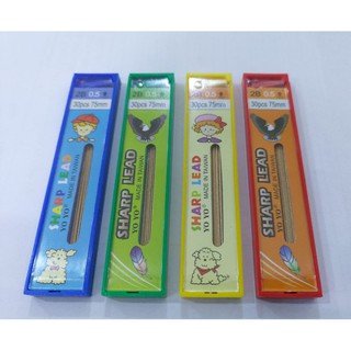 Ruột chì bấm Sharp Lead - Yo Yo xịn 30 cây