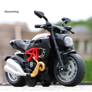 Mô hình xe moto phân khối lớn tỷ lệ 1/14 phát nhạc độc đáo