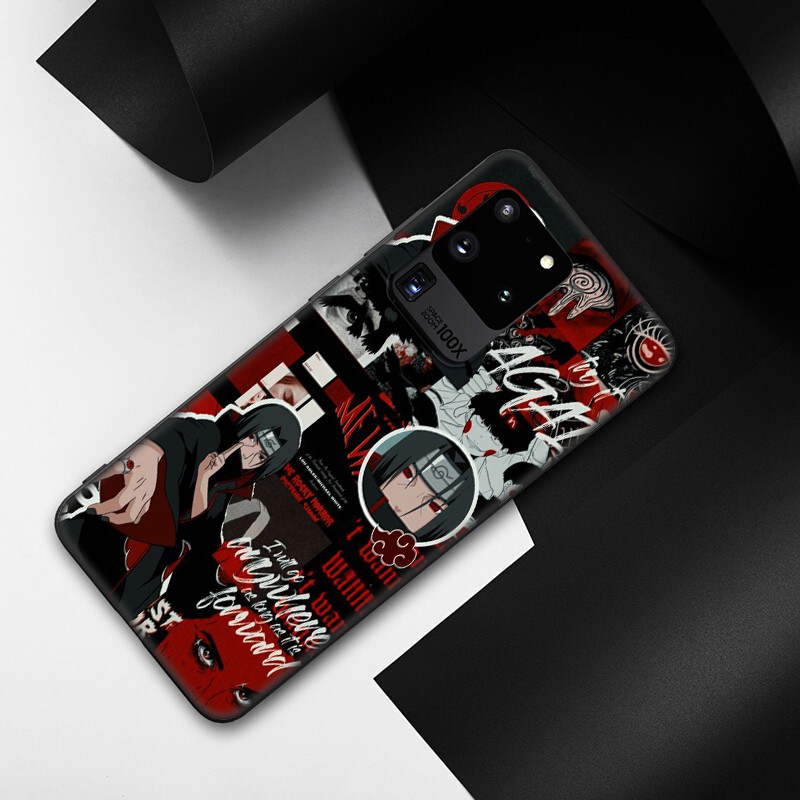 Samsung Galaxy S10 S9 S8 Plus S6 S7 Edge S10+ S9+ S8+ Casing Soft Case 95SF Uchiha Itachi Naruto mobile phone case