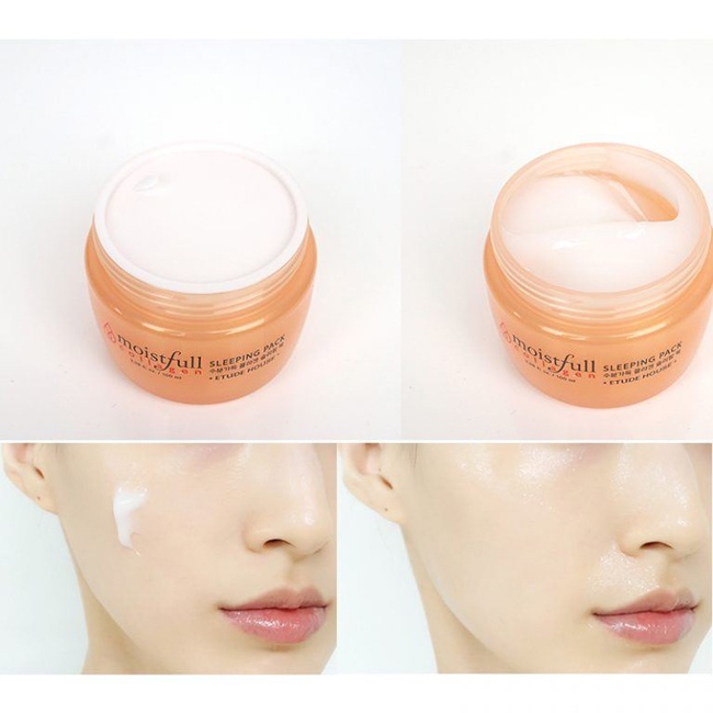 Kem Dưỡng Etude House Moistfull Collagen Deep Cream Bổ Sung Collagen, Phục Hồi Da, Cải Lão Hoàn Đồng 75ml