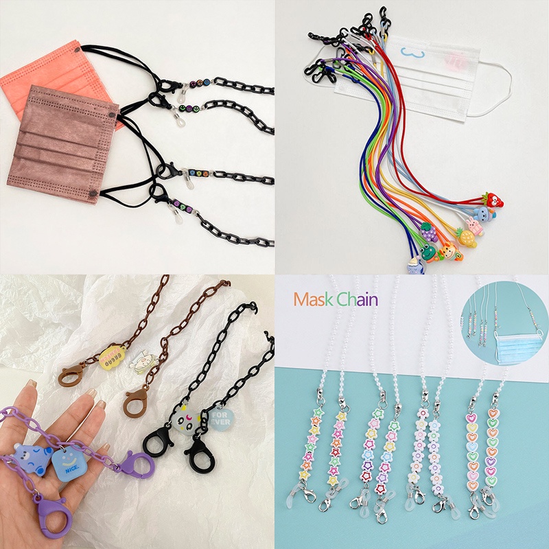 Dây Đeo Mắt Kính Nhiều Màu Sắc Mới #LoveStar Mở Rộng Mặt Nạ 2022