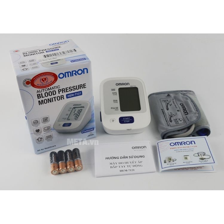 Máy đo huyết áp bắp tay omron HEM-7121