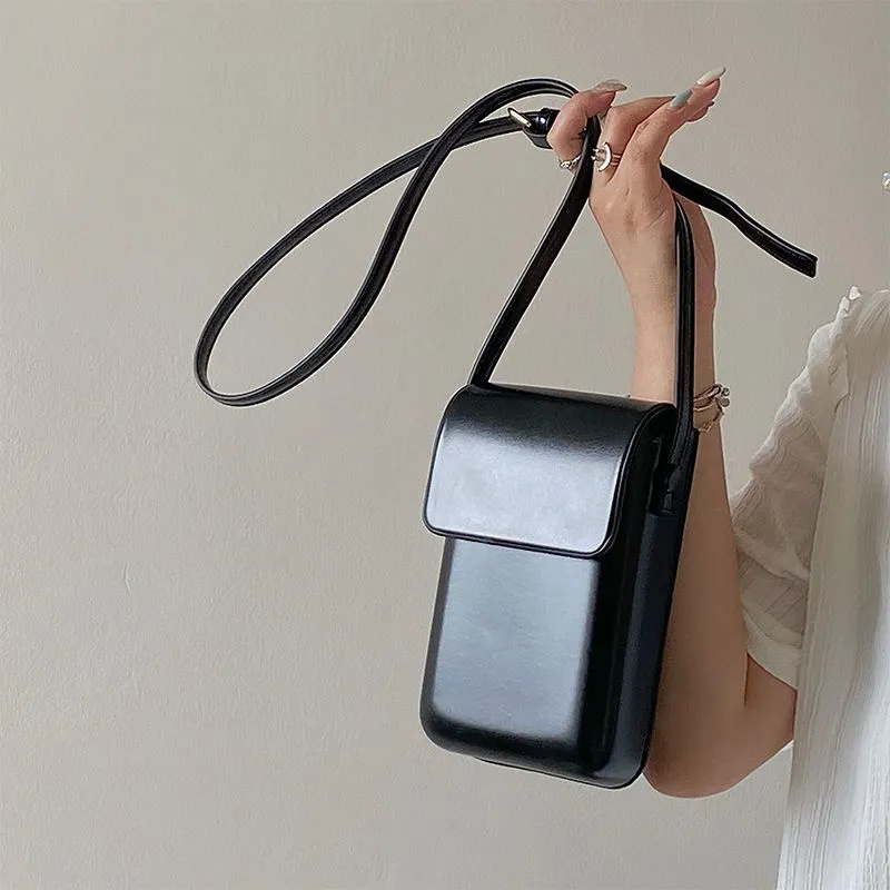 Túi Đeo Chéo Vuông mini Da Đựng Tiền Xu bp083