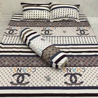 Bộ chăn ra 5 món cao cấp chanel