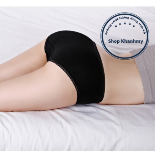 Quần lót nữ Cotton viền ren lưng thun có chọn size chọn màu QL05 | BigBuy360 - bigbuy360.vn