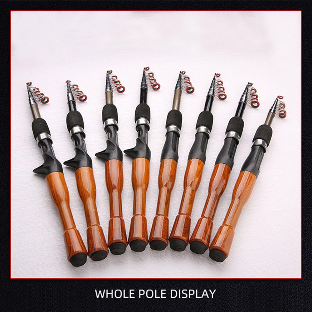 MUVAKO Cần Câu Cá Có Thể Thu Gọn 1.3m 1.6m 1.8m FRP