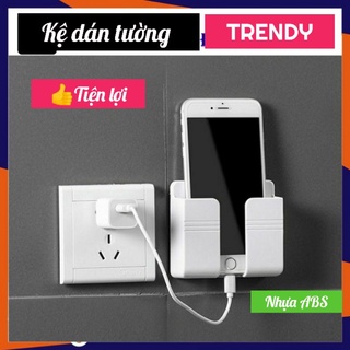 Kệ dán tường tiện lợi dùng để điện thoại, remote