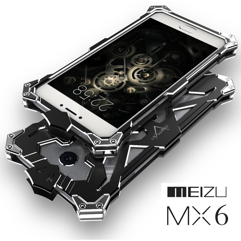 Meizu MX6 / MX5 / MX4 Pro Steel War God Full Metal Shockproof Hard Phone Case