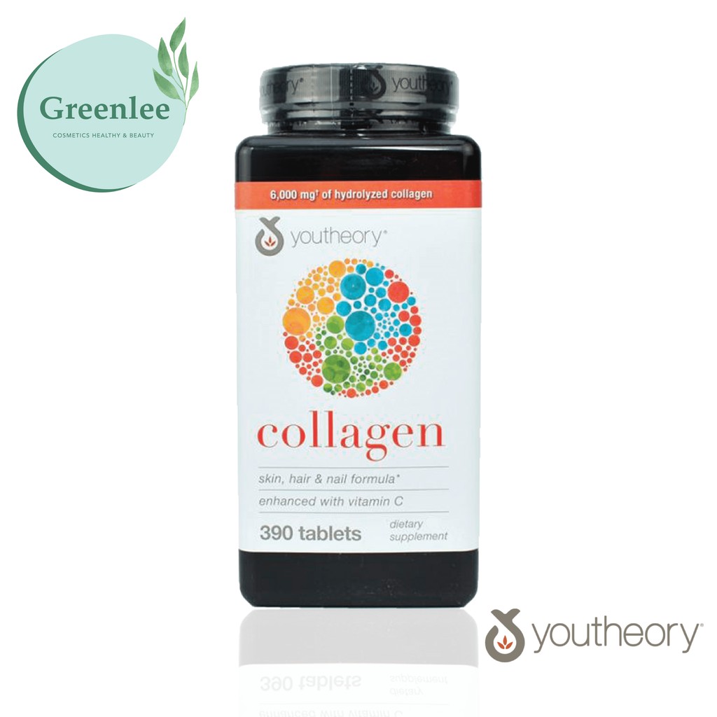 Viên Uống Collagen Max Youtheory Type 1,2,3 Úc (390 viên), Giúp Tái Tạo, Làn Da Căng Bóng Trắng Sáng Mịn Màng