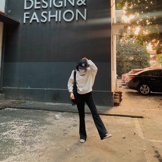 Legging ống loe co dãn