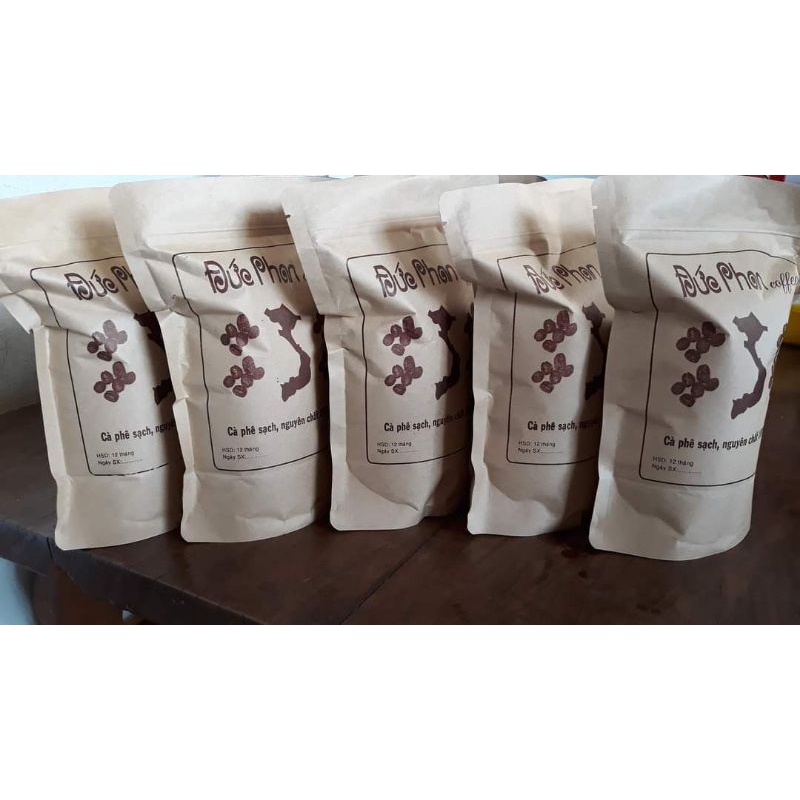 Cà phê nguyên chất nhà trồng,không chất bảo quản,rang mộc hoàn toàn cà phê robusta