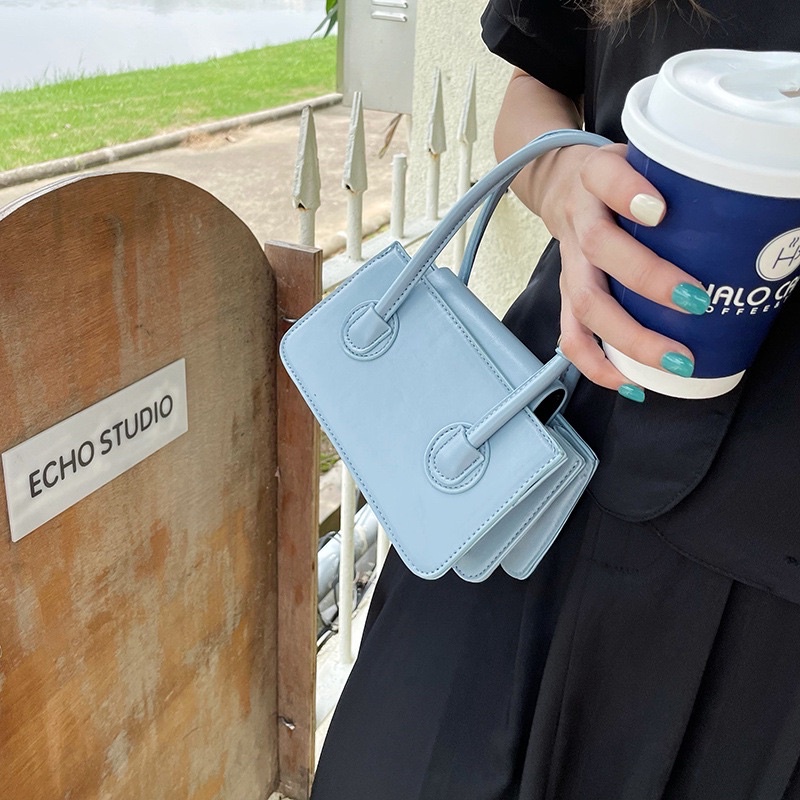 Túi xách nữ mini đeo chéo hồng ngọt ngào quà tặng bạn gái người yêu