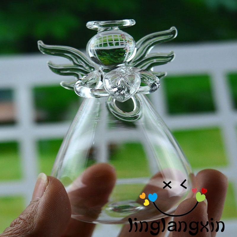 Bình Hoa Thủy Tinh Hình Thiên Thần Dễ Thương Trang Trí Nhà Cửa