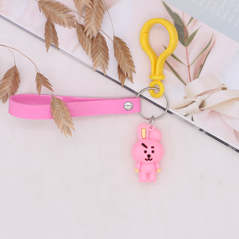 Móc khóa kiểu BTS KPOP BT21 dễ thương