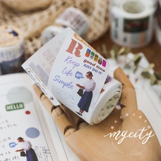 [Sticker] Hình Dán Dạng Washi Tape