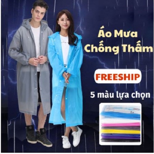 Áo Mưa Măng Tô Nhiều Màu Phong Cách Thời Thượng Cao Cấp