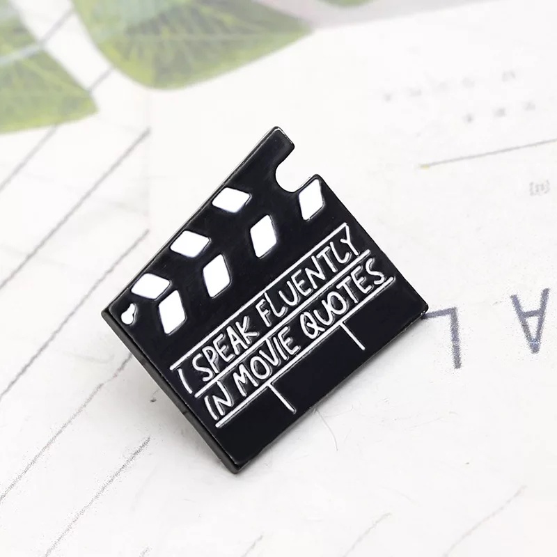 Pin cài áo bảng đạo diễn clapboard - GC032