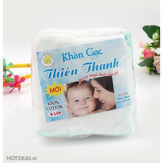 Combo 20 Khăn Sữa Cơ Sinh Cao Cấp 4 Lớp