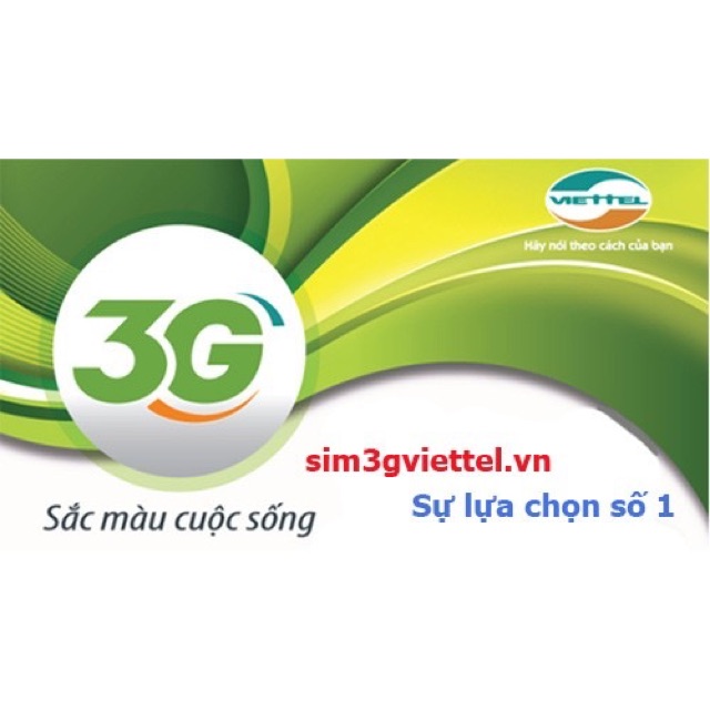 sim 3g- 4g tốc độ cao viettel trọn gói giá rẻ nhất