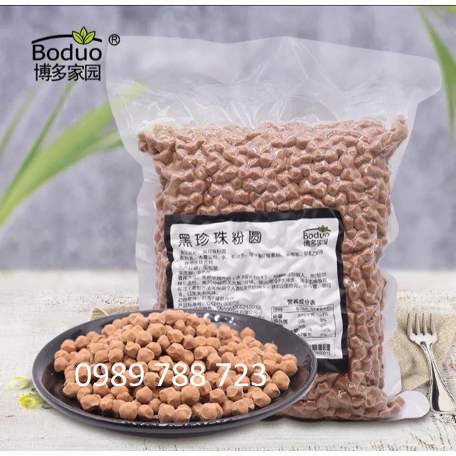 Trân Châu Đen Boudo Túi 1kg