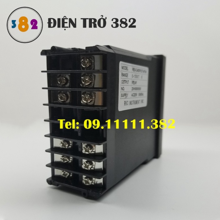 Bộ điều khiển165 nhiệt độ RKC C400 220VAC ngõ ra Relay hoặc SSR phạm vi điều chỉnh 1300 độ