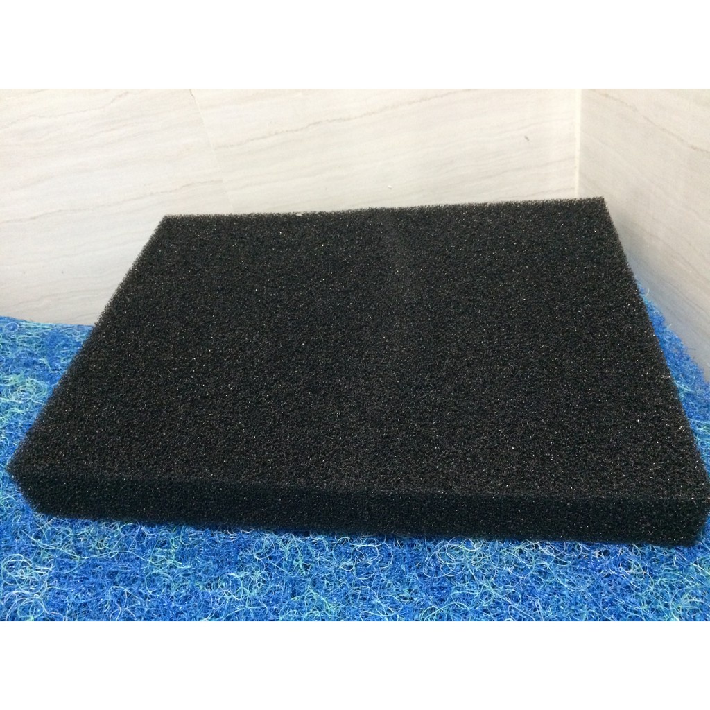 Tấm mút lọc đen bể cá - 50x50cm